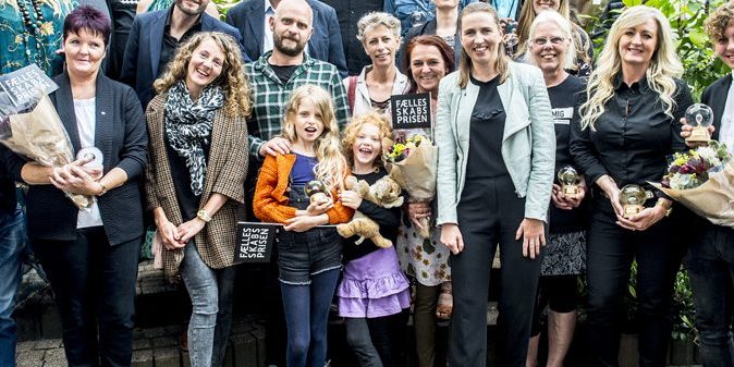 Menneskebiblioteket modtager Fællesskabsprisen 2017 Menneskebiblioteket modtager Fællesskabsprisen 2017