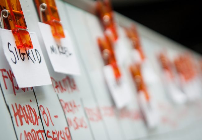 Studerende fra Aalborg Universitet og Menneskebiblioteket i samarbejde