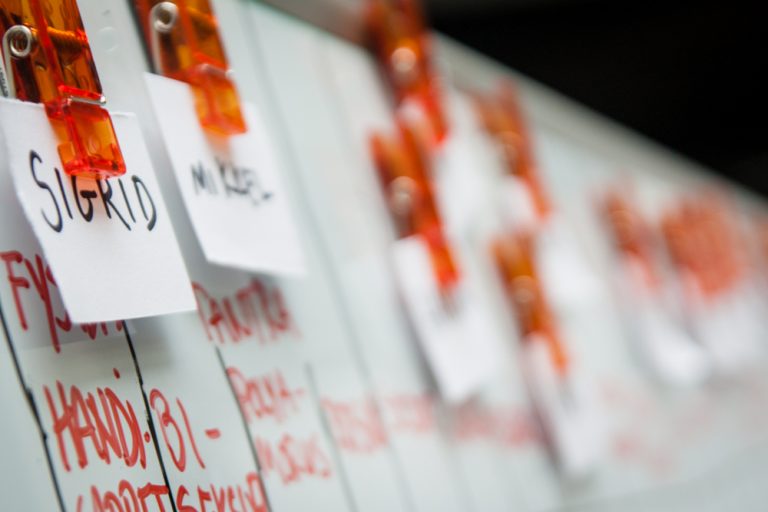 Studerende fra Aalborg Universitet og Menneskebiblioteket i samarbejde