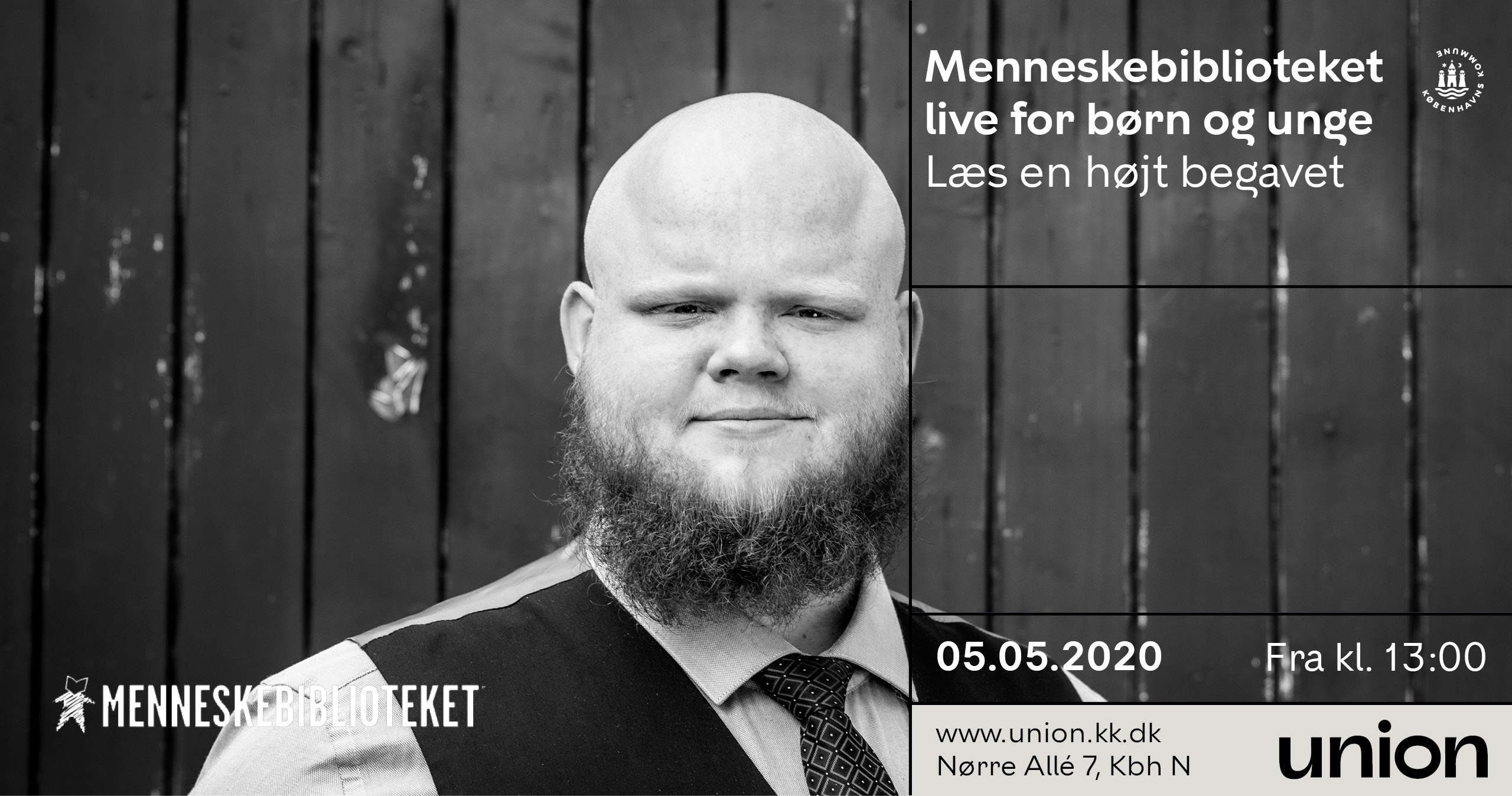 Menneskebiblioteket LIVE for Børn og Unge: Læs en højt begavet