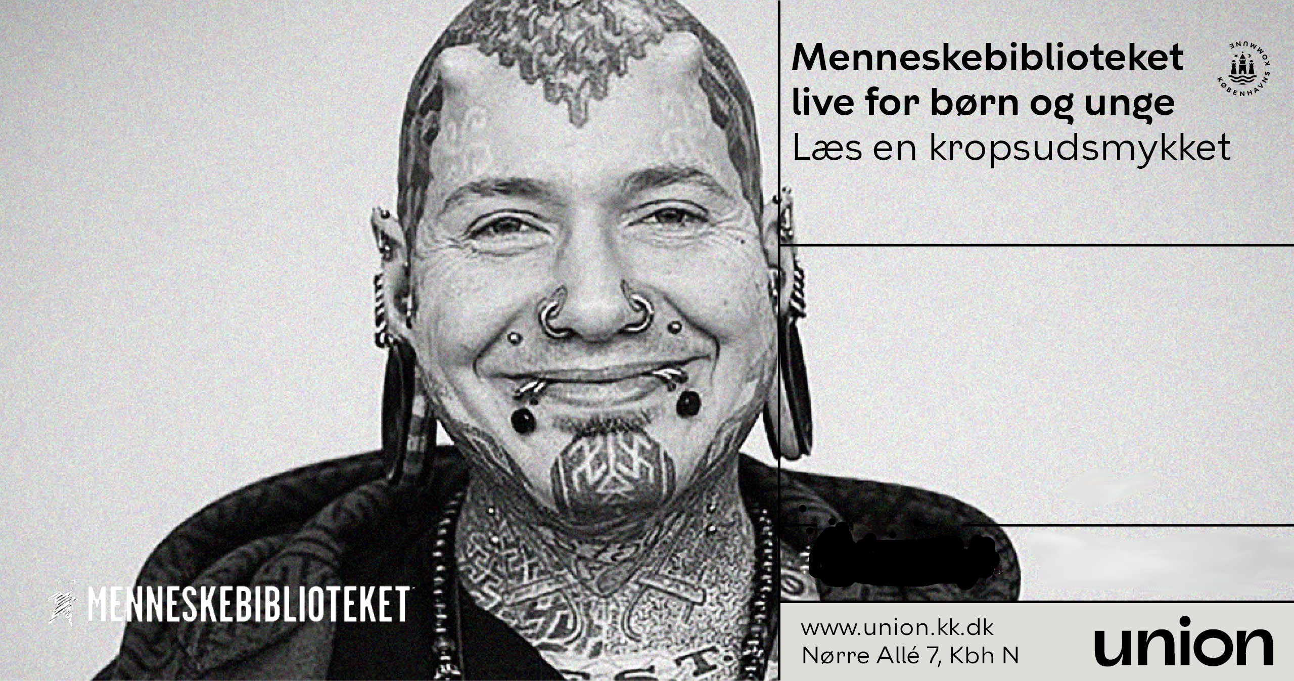 Menneskebiblioteket LIVE for Børn og Unge: Læs en kropsudsmykket