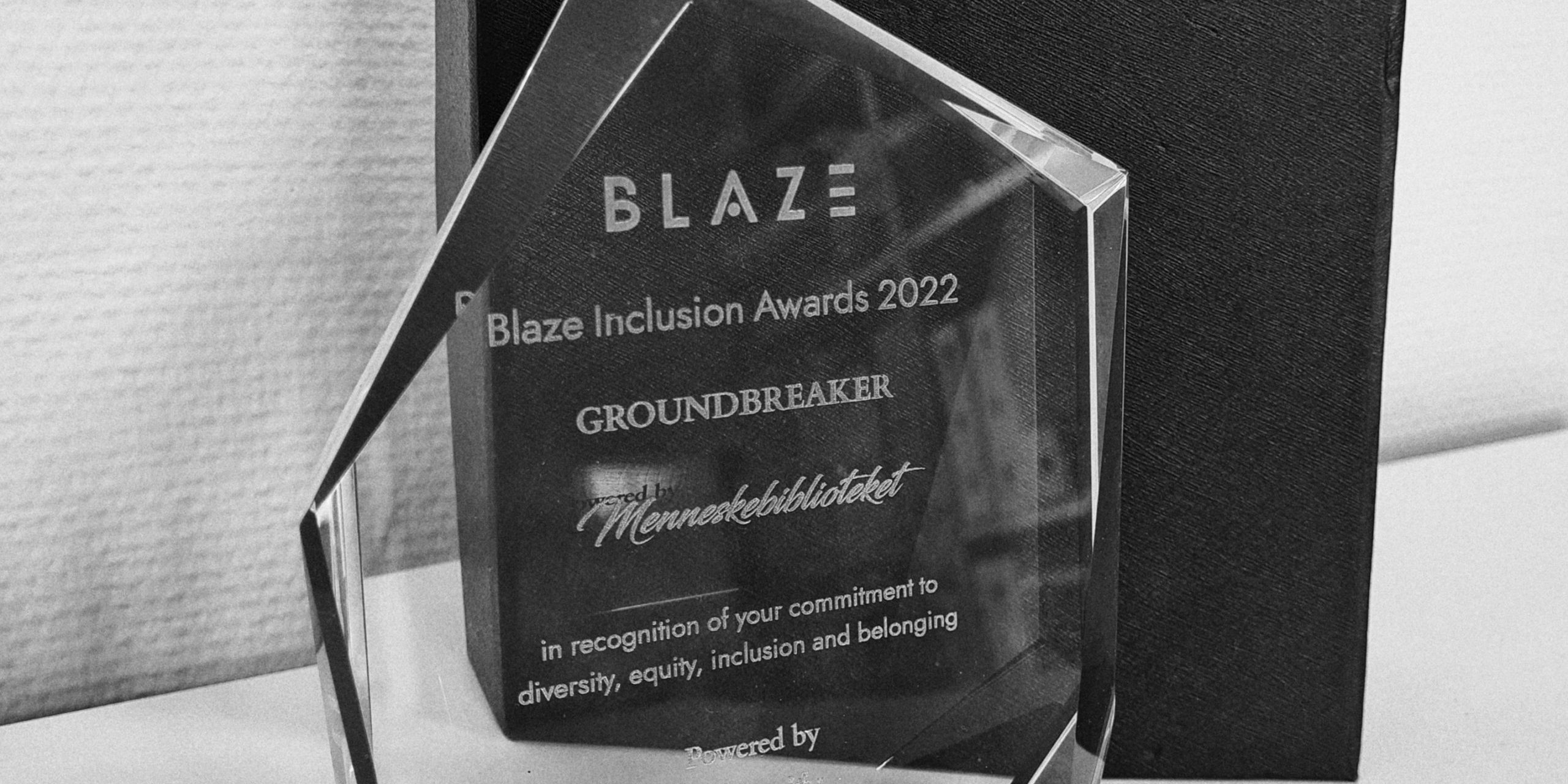 Blaze Inclusion Awards har i år givet Groundbreaker-prisen til Menneskebiblioteket